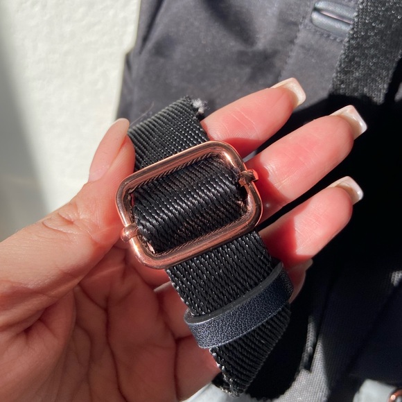 EUC Radley London Small Black Backpack, Dog Print - Picture 6 of 10